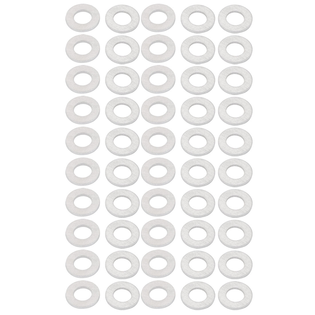 uxcell Uxcell 7mmx15mmx1mm Motorcycle Hardware Drain Plug Crush Aluminum Washer Seals 50pcs