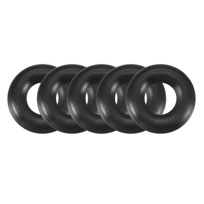 uxcell Uxcell 30pcs Black Nitrile Butadiene Rubber NBR O-Ring 2.8mm Inner Dia 1.9mm Width