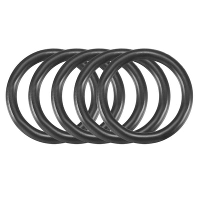 uxcell Uxcell 30pcs Black Nitrile Butadiene Rubber NBR O-Ring 10.82mm Inner Dia 1.78mm Width