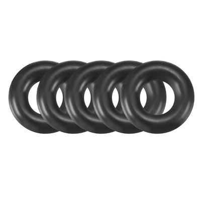 uxcell Uxcell 30pcs Black Nitrile Butadiene Rubber NBR O-Ring 3.4mm Inner Dia 1.9mm Width