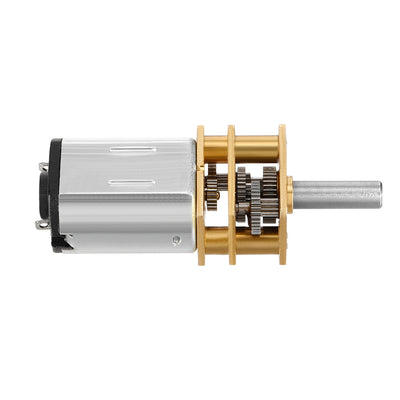 Harfington Uxcell DC 6V 300RPM Micro Gear Box Speed Reduction Motor 0.18A Electric Geared Motor with 2 Terminal