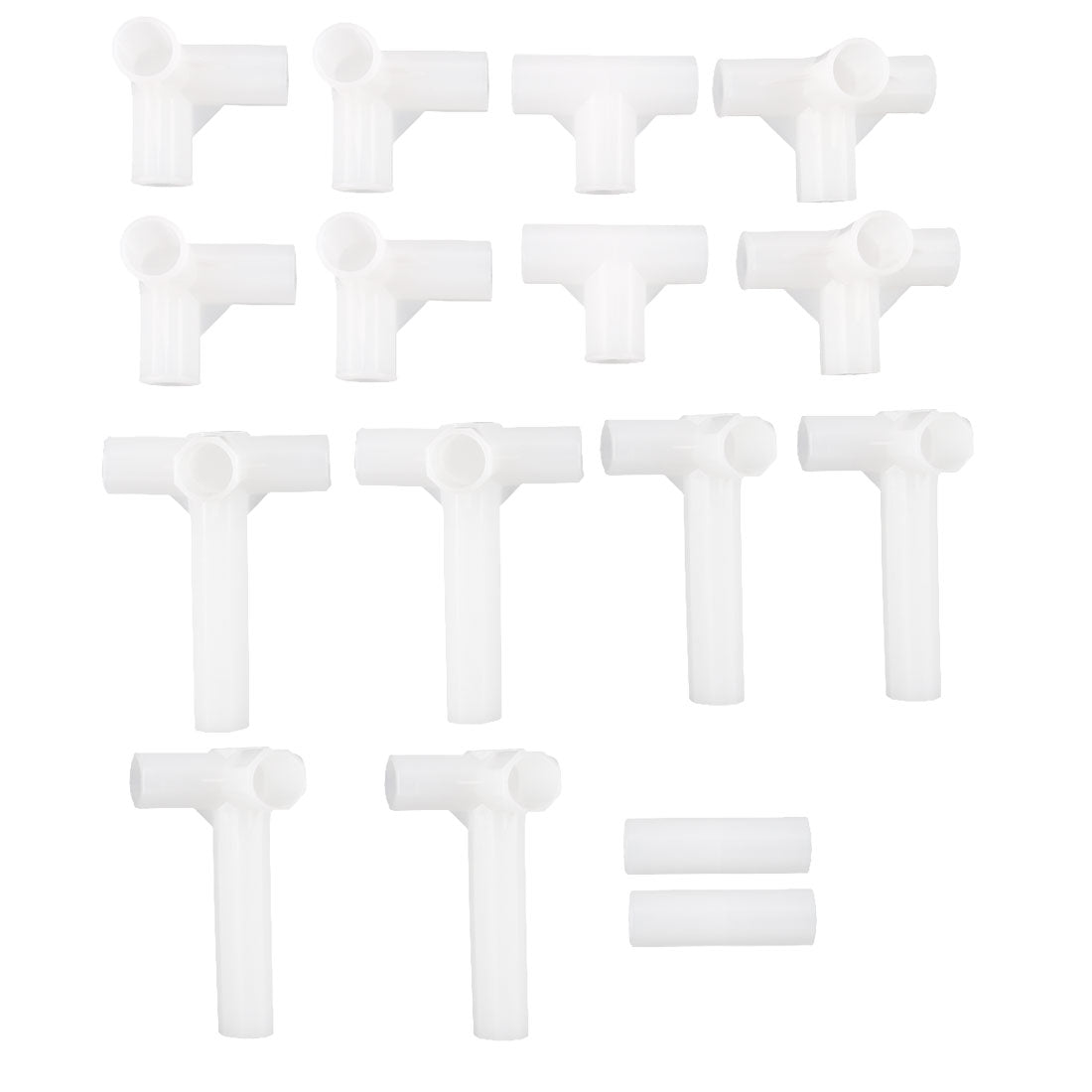 uxcell Uxcell Shoe Rack Connector Parts Set, 13mm Inner Diameter for Repair Wardrobe 16 Pcs