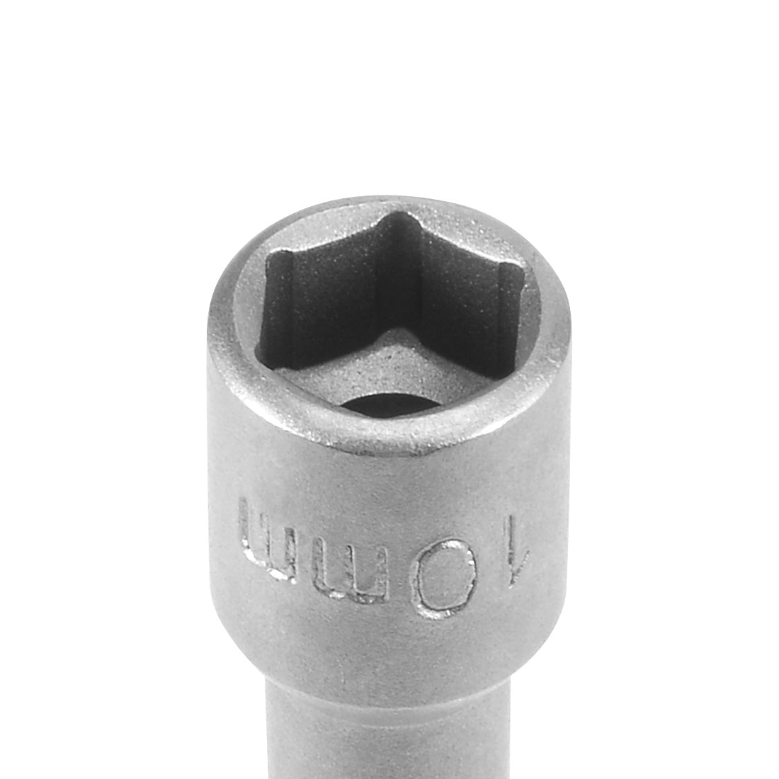 Uxcell Uxcell 5Pcs 1/4" Quick Change Shank 8mm Non-Magnetic Nut Socket Driver Wrench 4" Length