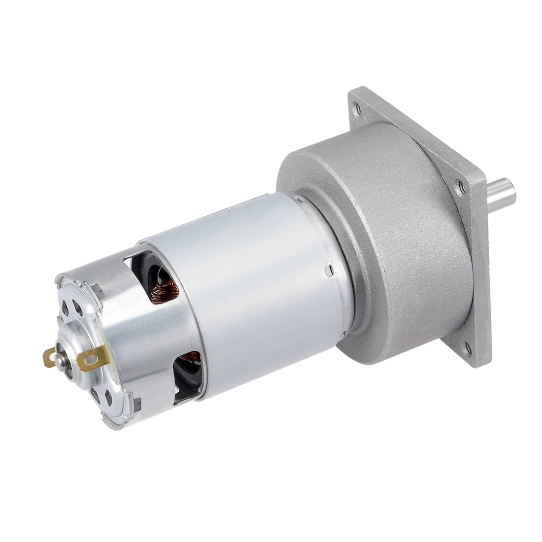uxcell Uxcell 12V DC 150 RPM Gear Motor High Torque Electric Reduction Gearbox Centric Output D Shaft