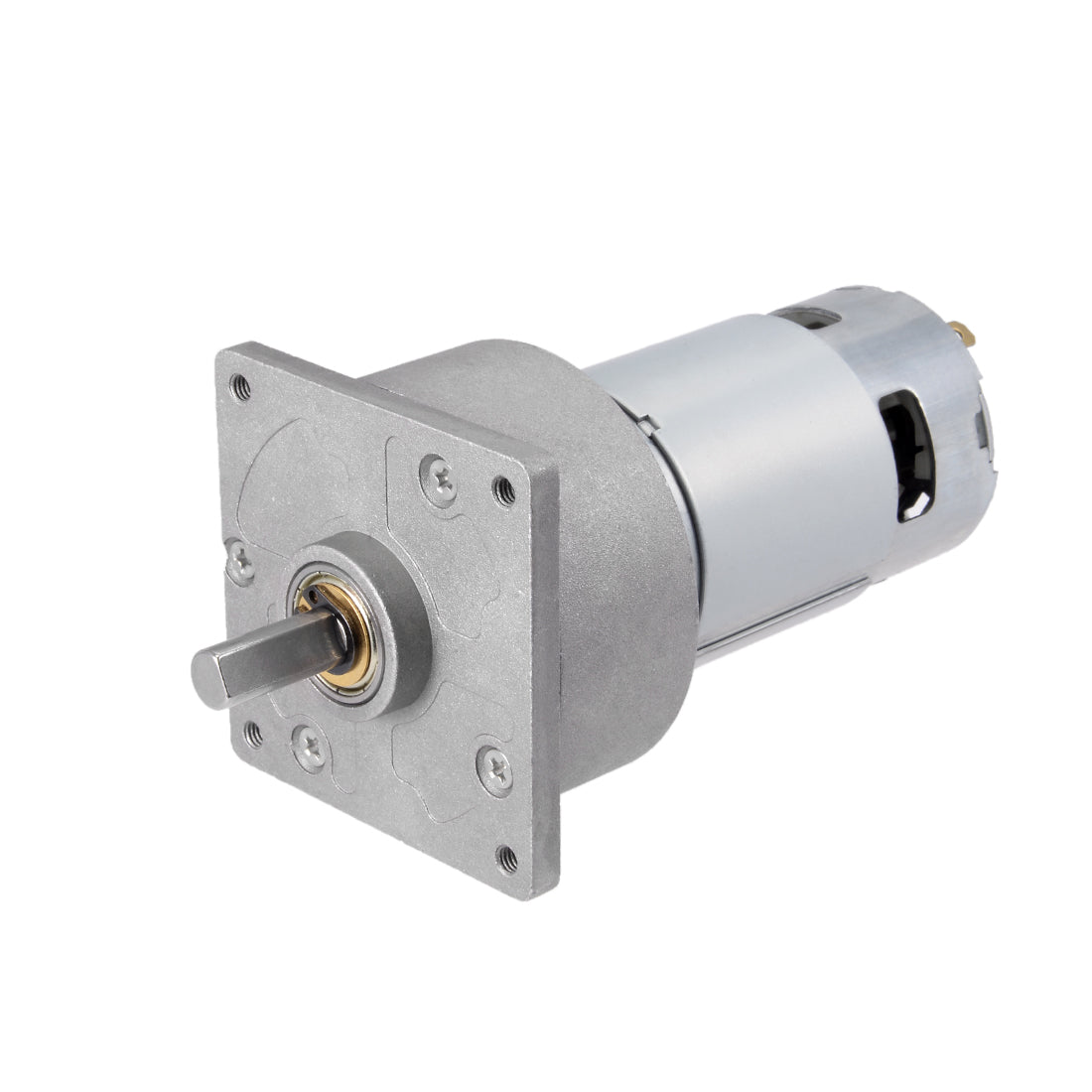 uxcell Uxcell 12V DC 150 RPM Gear Motor High Torque Electric Reduction Gearbox Centric Output D Shaft