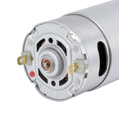 Harfington Uxcell 12V DC 220 RPM Gear Motor High Torque Electric Reduction Gearbox Centric Output D Shaft