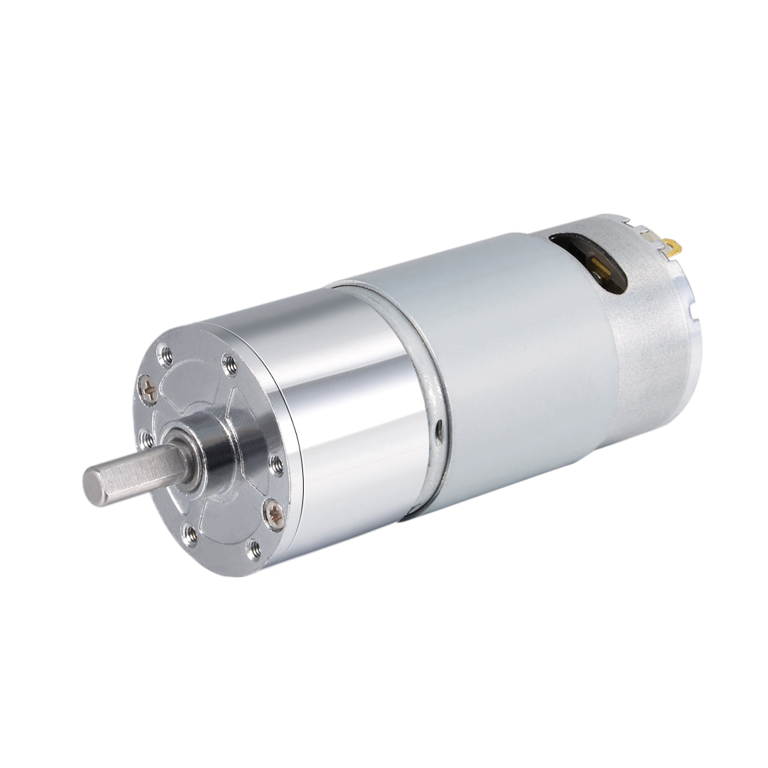 uxcell Uxcell 12V DC 220 RPM Gear Motor High Torque Electric Reduction Gearbox Centric Output D Shaft
