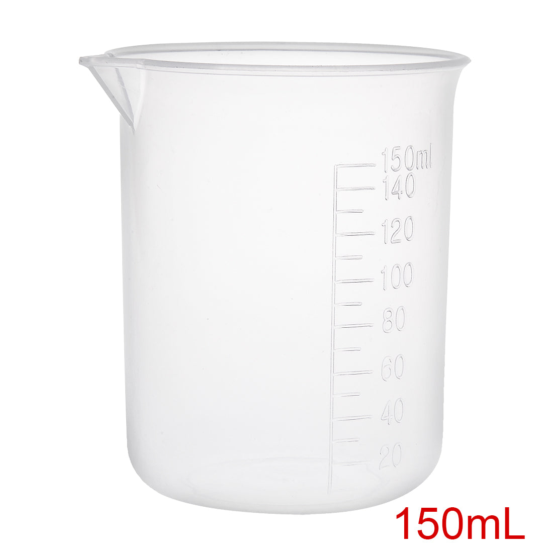 uxcell Uxcell 8pcs Measuring Cup Labs PP Graduated Beakers 150ml