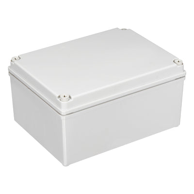 Harfington Uxcell 200*150*100mm Electronic ABS Plastic DIY Junction Box Enclosure Case Gray