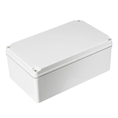 Harfington Uxcell 250*150*100mm Electronic ABS Plastic DIY Junction Box Enclosure Case Gray