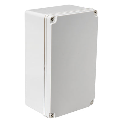 Harfington Uxcell 250*150*100mm Electronic ABS Plastic DIY Junction Box Enclosure Case Gray