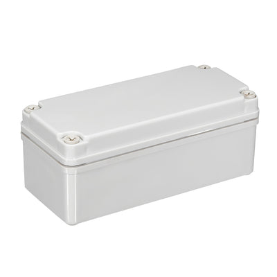 Harfington Uxcell 180*80*70mm Electronic ABS Plastic DIY Junction Box Enclosure Case Gray