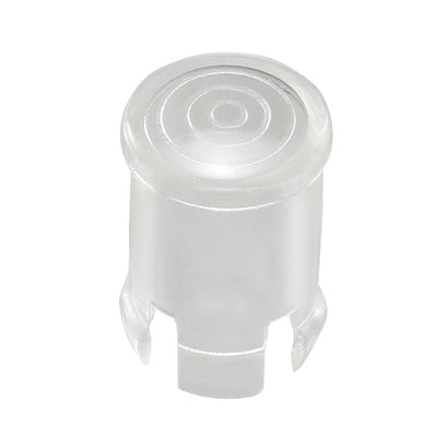 Harfington Uxcell 50Pcs Lamp Socket Light-emitting Diode Holder Clip Bezel Mount 5mm LED Holders Panel Display Plastic Clear