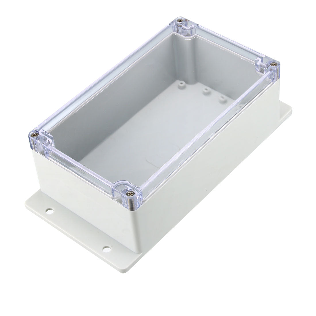 uxcell Uxcell 200 x 120 x 75mm Electronic Plastic DIY Junction Box Enclosure Case w Clear Cover