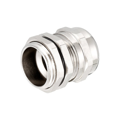 Harfington Uxcell M20 Cable Gland Metal Waterproof Connector Wire Glands Joints for 6mm-12mm Dia Range
