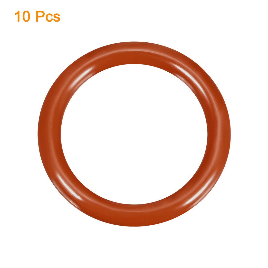 uxcell Uxcell Silicone O-Ring VMQ Seal Rings Sealing Gasket Red