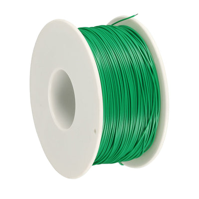 Harfington Uxcell OK Wire Tin Plated Copper Cord Wire Wrapping P/N 30 AWG 650ft Length Green