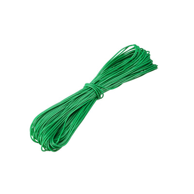 Harfington Uxcell 2Pcs Wrapping Wire Tin Plated Copper Wire P/N 30 AWG 10M Length Black Green
