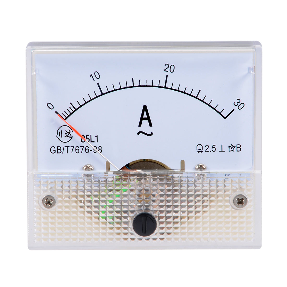 uxcell Uxcell AC 0-30A Analog Panel Ammeter Gauge Ampere Current Meter 85L1