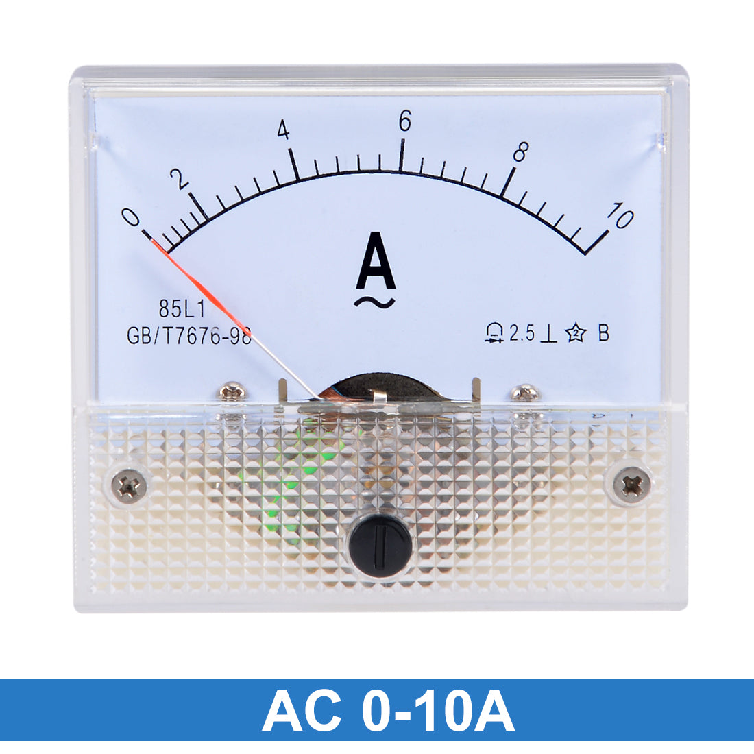 uxcell Uxcell AC 0-10A Analog Panel Ammeter Gauge Ampere Current Meter 85L1