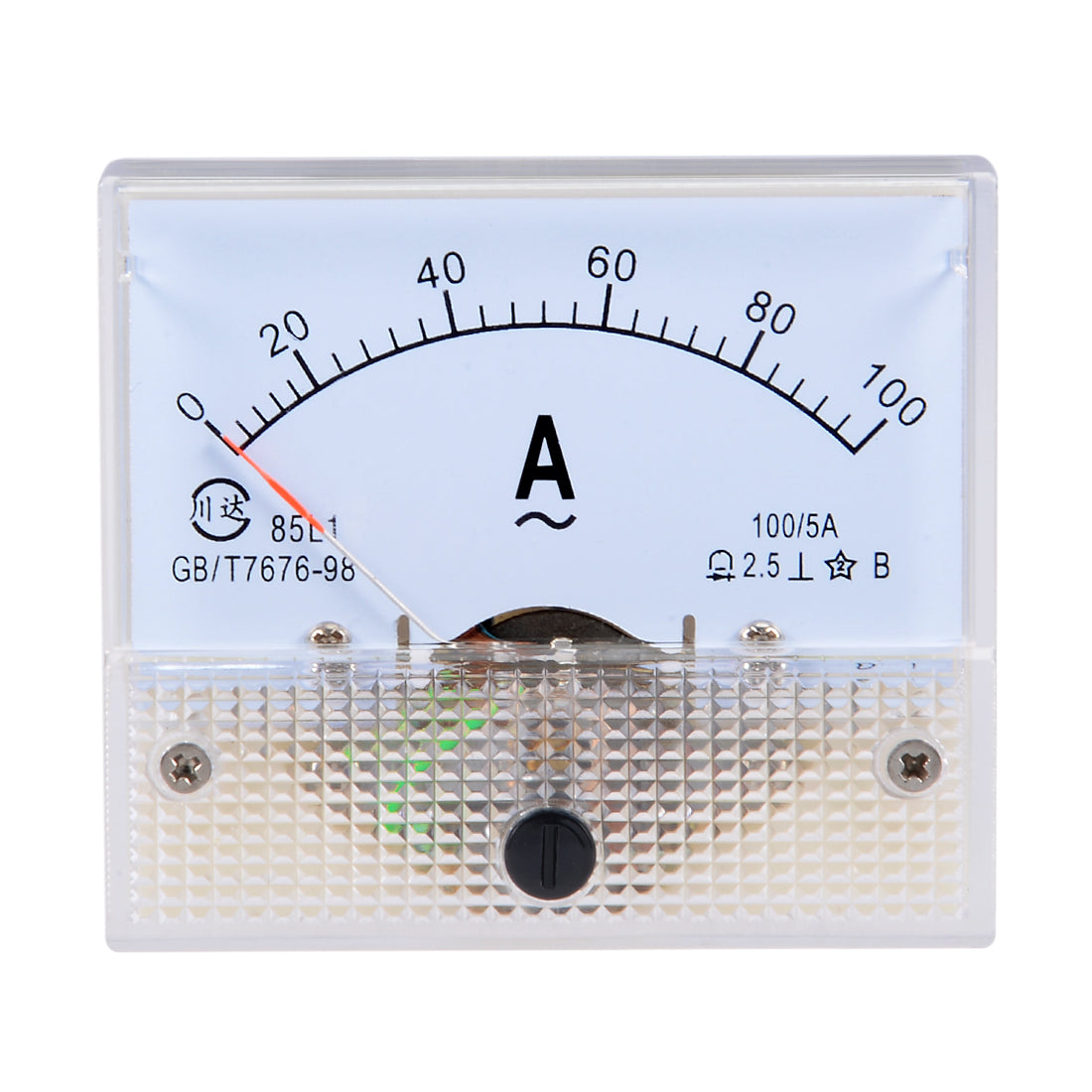 uxcell Uxcell AC 0-100A Analog Panel Ammeter Gauge Ampere Current Meter 85L1