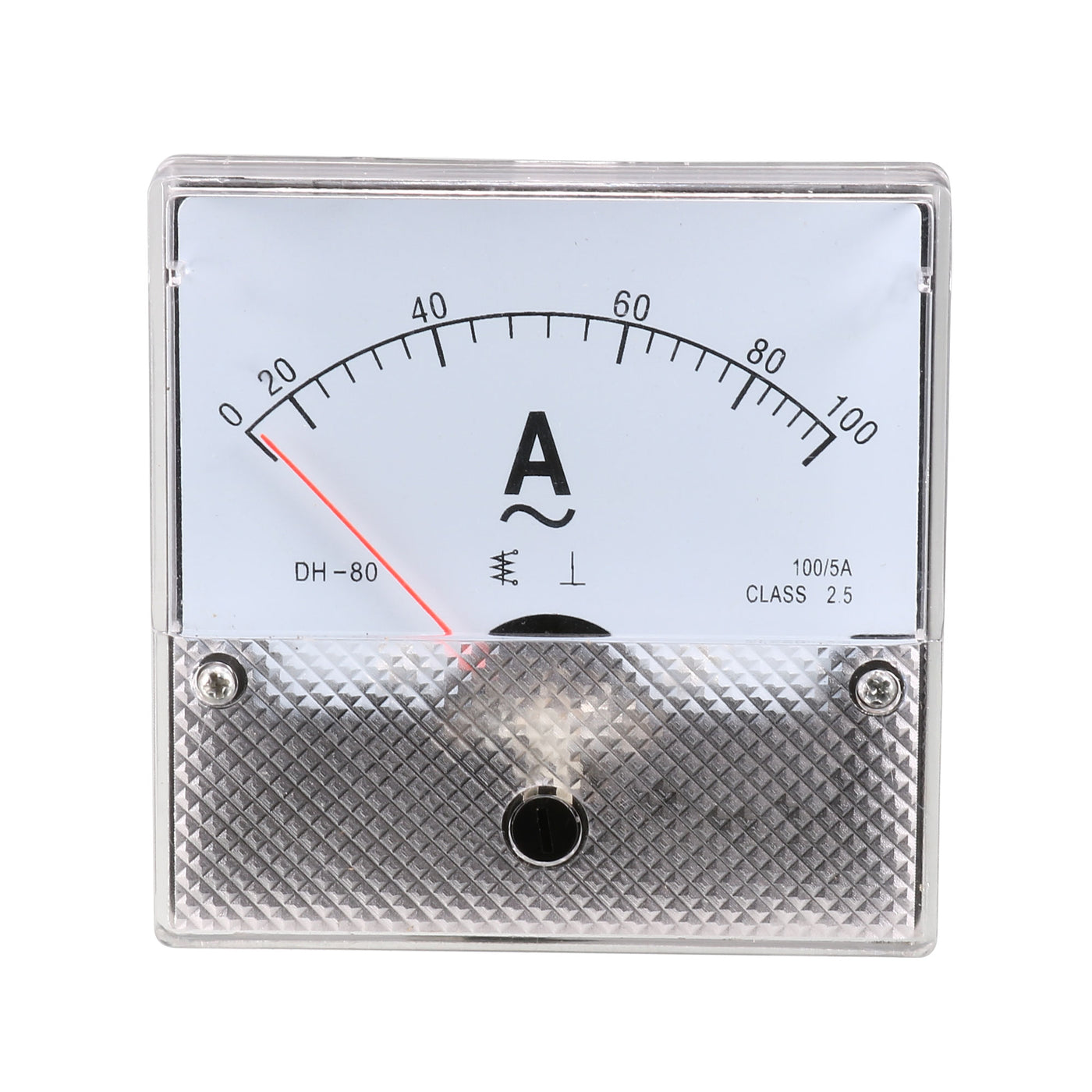 uxcell Uxcell AC 0-100A Analog Panel Ammeter Gauge Ampere Current Meter DH-80 2.5 Error Margin