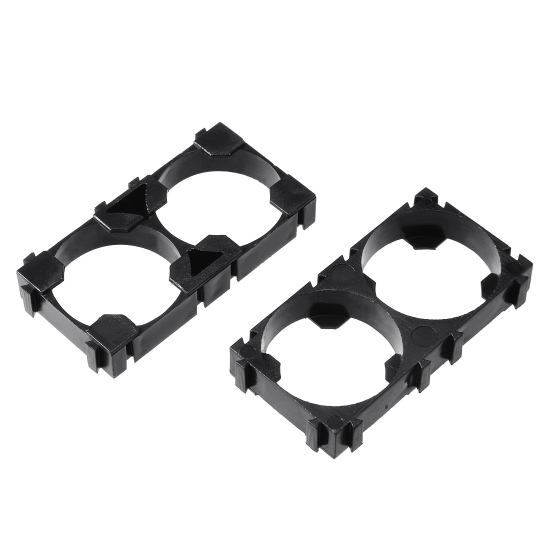 uxcell Uxcell 15 Pcs 26650 Lithium Ion Cell Double Battery Holder Bracket for DIY Battery Pack