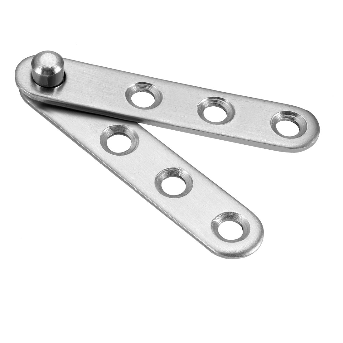 uxcell Uxcell Door Pivot Hinge, 58mm x 11mm x 9mm Stainless Steel 360 Degree Rotating 8pcs