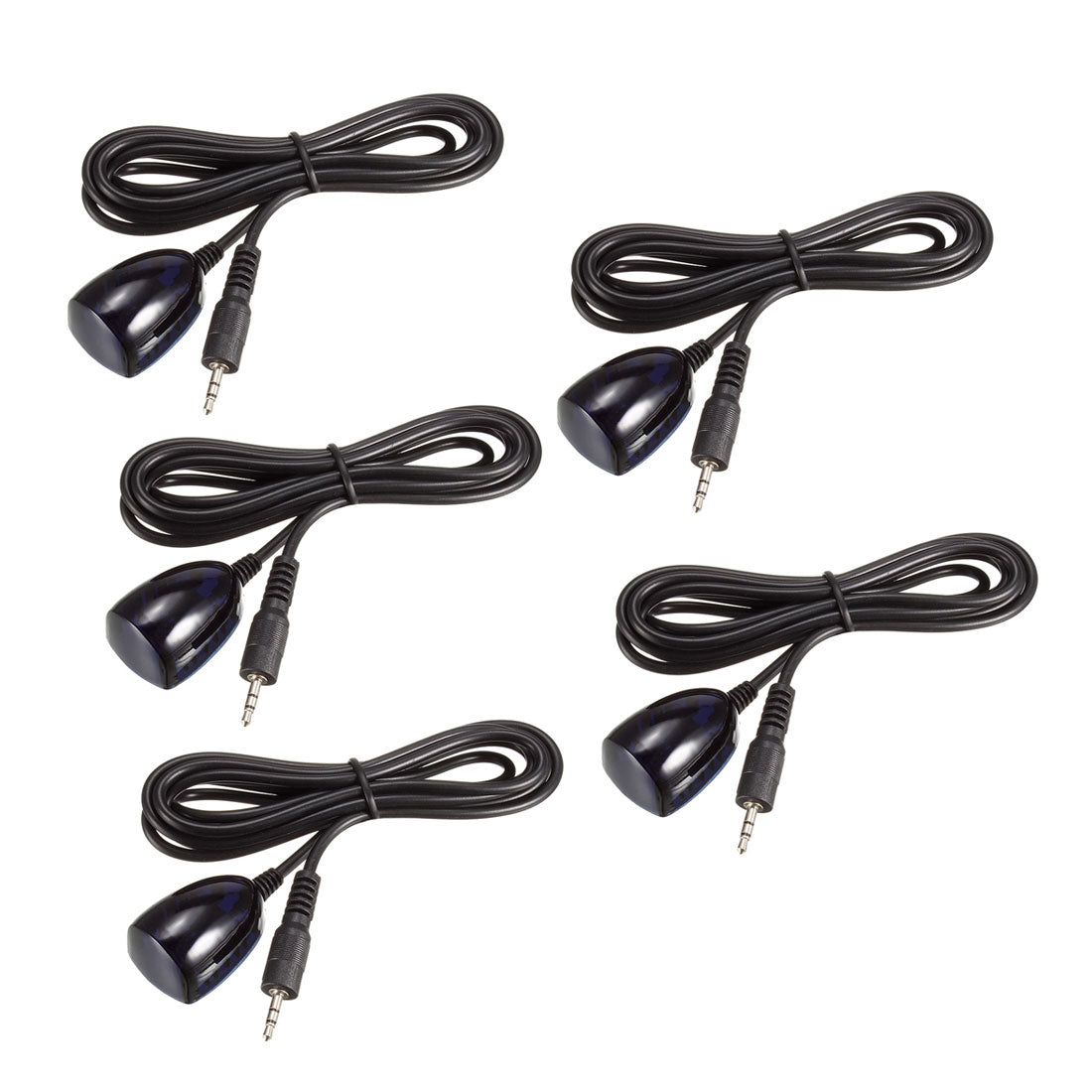 uxcell Uxcell 5pcs 2.5mm IR Remote Control Receiver Extension 1.5m 8-12m Receiving Distance