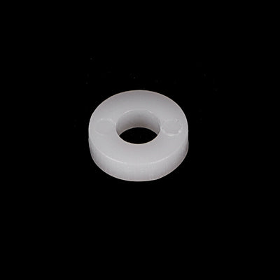 Harfington Uxcell Round Spacers Washers for M3 Screws ABS OD 7mm, ID 3mm, Height 2mm 50pcs