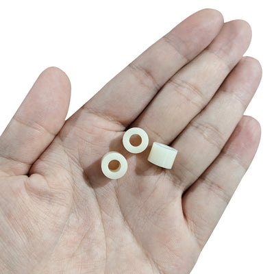 Harfington Uxcell Round Spacers Washers for M5 Screws ABS OD 11mm, ID 5mm, Height 8mm 20pcs