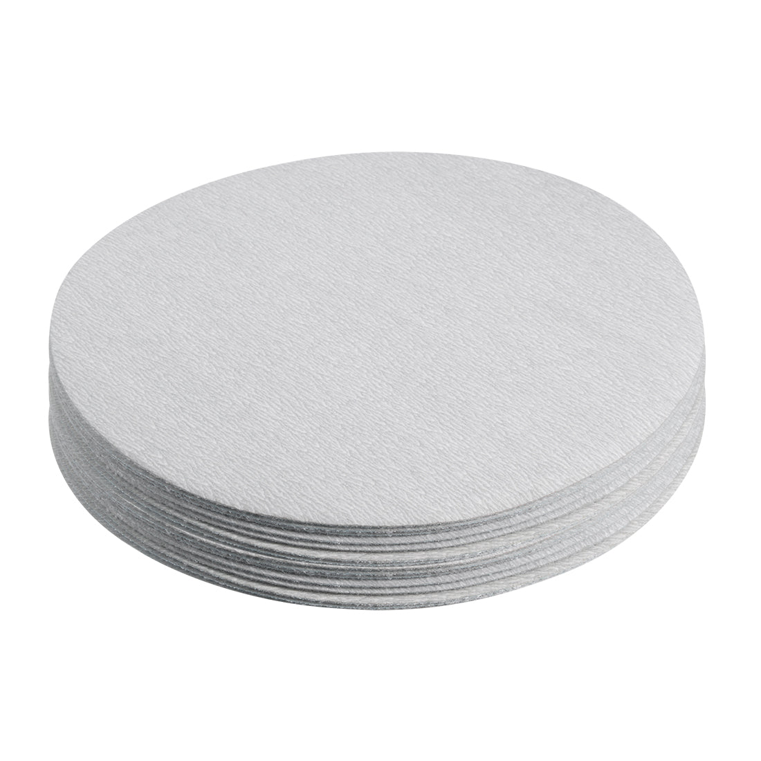Uxcell Uxcell 20 Pcs 6-Inch Aluminum Oxide White Dry Hook and Loop Sanding Discs Flocking Sandpaper 120 Grit