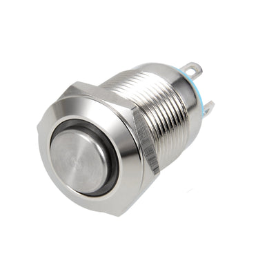 Harfington Uxcell Momentary Metal Push Button Switch Mounting Dia