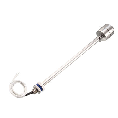 Harfington Uxcell Stainless Steel Float Switch M10 215mm Fish Tank Vertical Liquid Water Level Sensor
