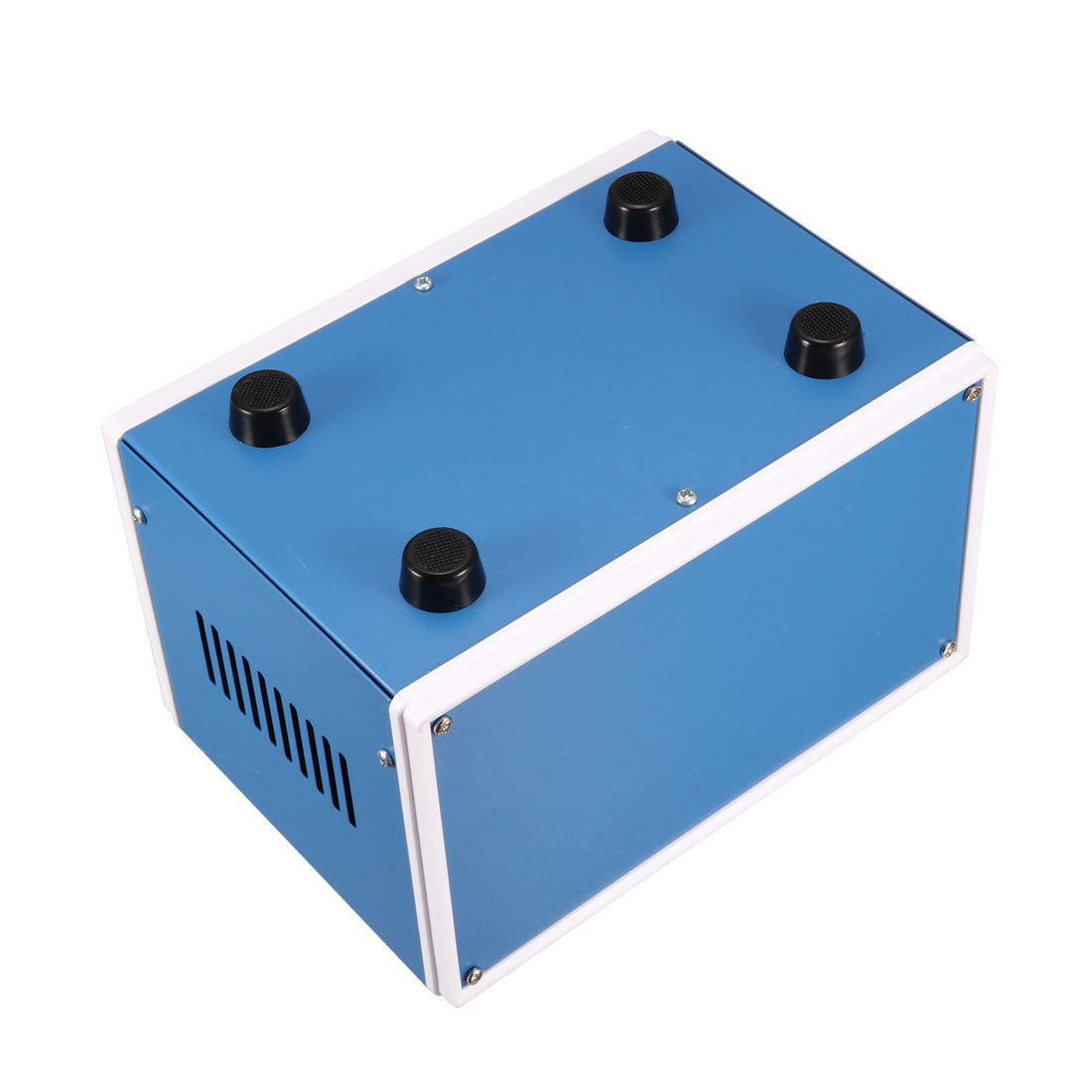 uxcell Uxcell 175 x 128 x 117mm Electronic Iron DIY Junction Box Enclosure Case Blue