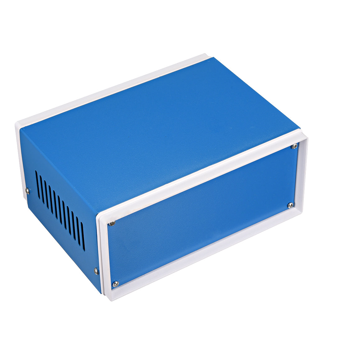 uxcell Uxcell Metal Blue Project Junction Box Enclosure Case 170 x 130 x 80mm/6.69 x 5.12 x 3.15inch