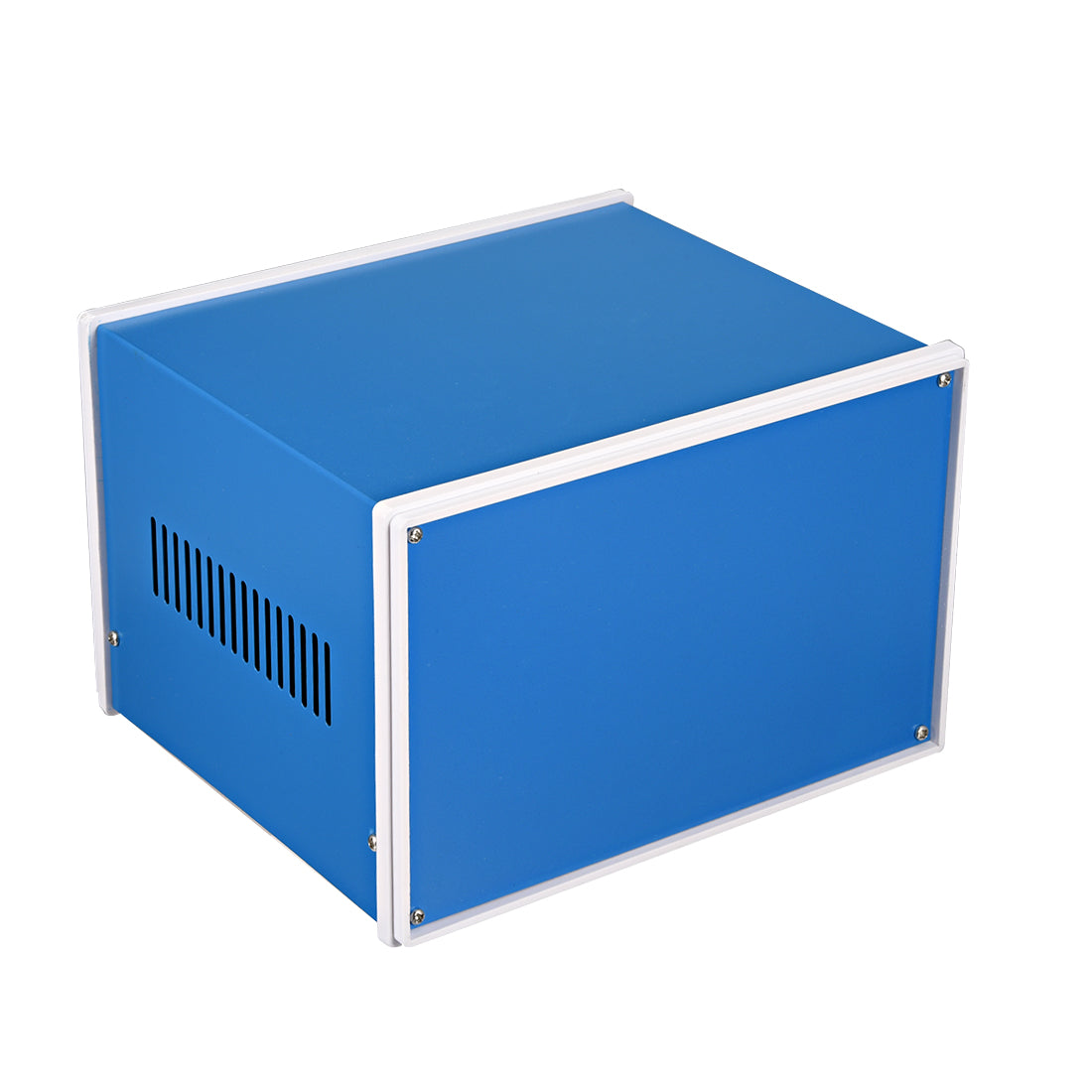 uxcell Uxcell Metal Blue Project Junction Box Enclosure Case 210 x 180 x 140mm/8.27 x 7.09 x 5.51inch