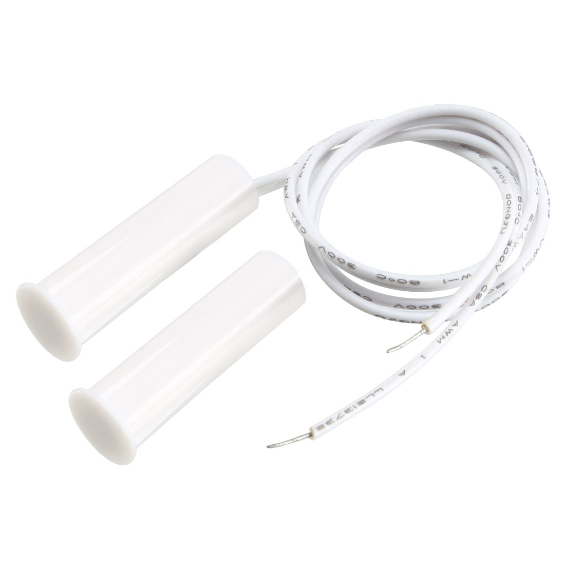 uxcell Uxcell RC-35 NO Recessed Wired Security Window Gate Contact Sensor Alarm Magnetic Reed Switch White