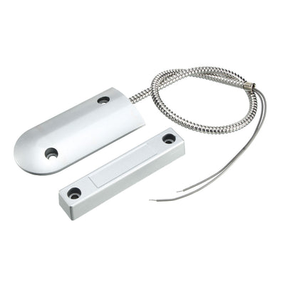Harfington Uxcell OC-60B NC Nomally Closed Alarm Security Rolling Gate Garage Door Contact Magnetic Reed Switch
