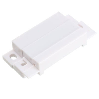 Harfington Uxcell MC-31 Surface Mount Wired NO+NC Door Contact Sensor Alarm Magnetic Reed Switch White