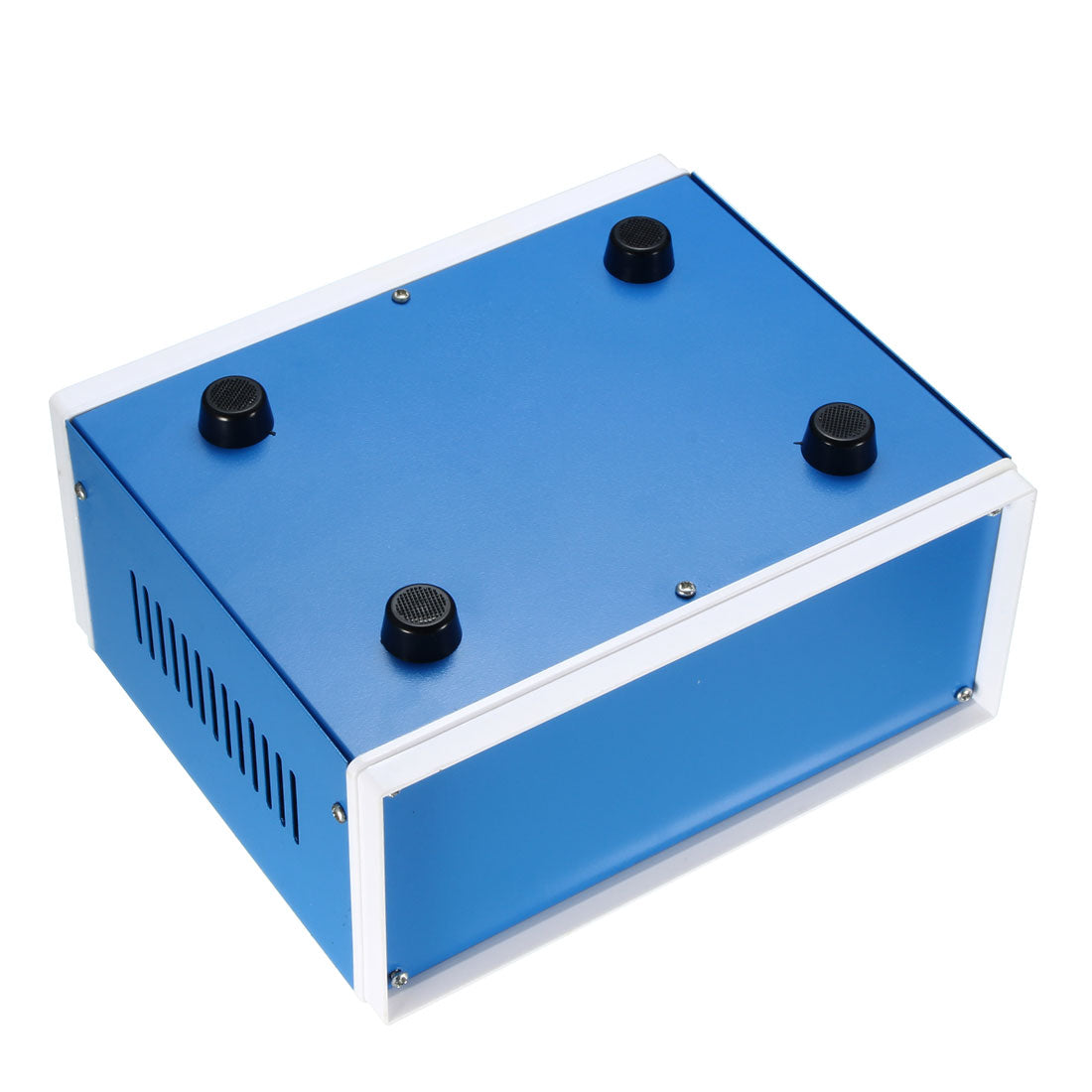 uxcell Uxcell 200 x 165 x 90 Electronic Iron DIY Junction Box Enclosure Case Blue