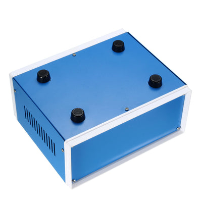 Harfington Uxcell 200 x 165 x 90 Electronic Iron DIY Junction Box Enclosure Case Blue