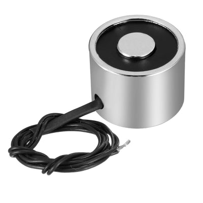 Harfington Uxcell 20mm x 15mm DC24V 2.5KG Sucked Disc Solenoid Electric Lift Holding Electromagnet