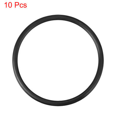 Harfington Uxcell O-Rings Nitrile Rubber 25mm x 28.6mm x 1.8mm Seal Rings Sealing Gasket 10pcs
