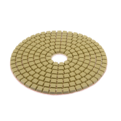 Harfington Uxcell Diamond Polishing Sanding Grinding Pads Discs 4 Inch Grit 3000 10 Pcs for Granite Concrete Stone Marble