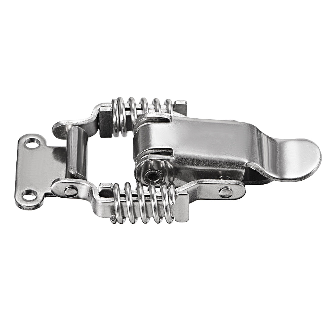 uxcell Uxcell 2pcs 201 Stainless Steel Spring Loaded Toggle Latch Catch Clamp 68mm