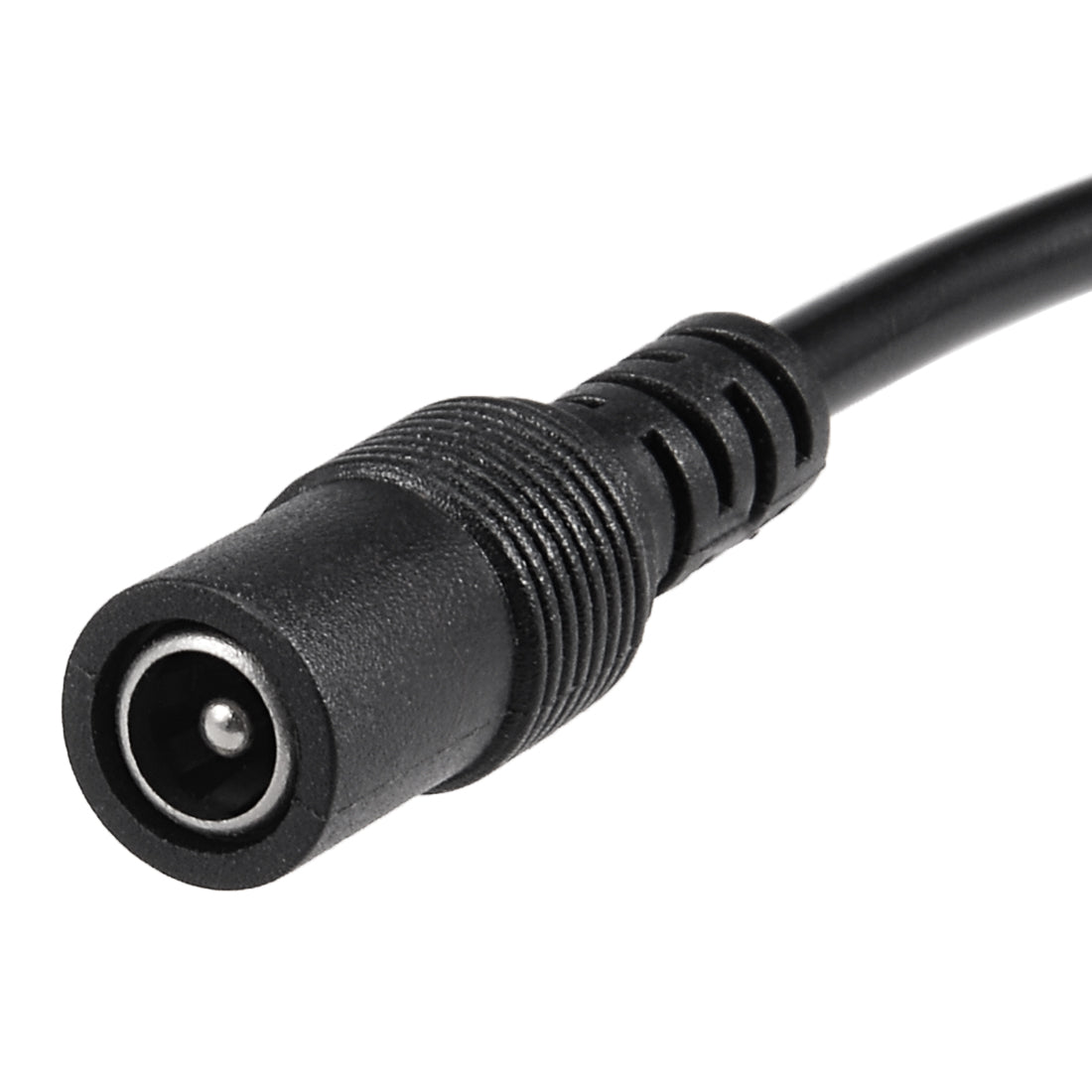 uxcell Uxcell 15cm 12V Plastic Female DC Power Pigtail Cable Connector 22AWG for CCTV Security Camera 2.1 x 5.5mm