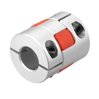 Harfington Uxcell Shaft Coupling 14mm to 15mm Bore L35xD30 Flexible  Joint for Servo Stepped Motor