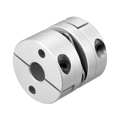 Harfington Uxcell 10mm to 10mm Bore L32xD34 1 Diaphragm Motor Wheel Flexible Coupling Joint