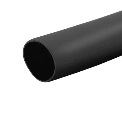 Harfington Uxcell Heat Shrink Tube 2:1 Electrical Insulation Tube Wire Cable Tubing Sleeving Wrap Black 3mm Diameter 1m Long